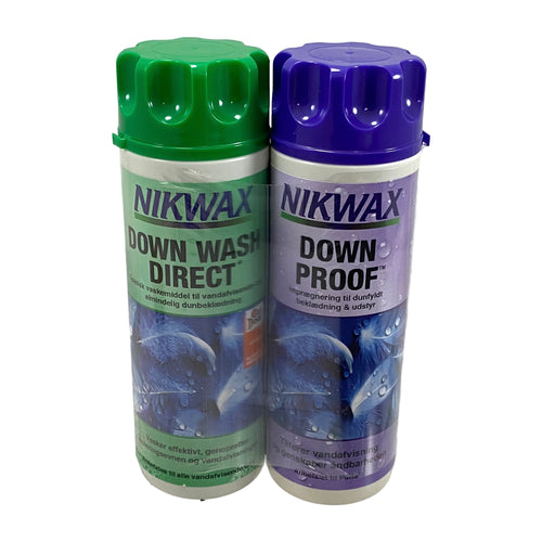 Nikwax Twin-Pack Down Wash Direct / Downproof