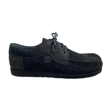 Indlæs billede til gallerivisning 11791W Bred Moccasinsko Sort Nubuck